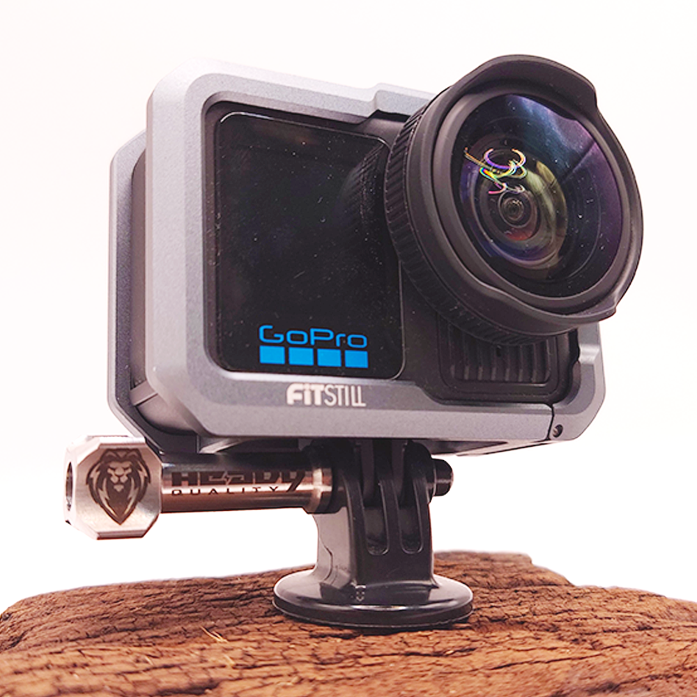 With GoPro 13 and FitStill Aluminium housing